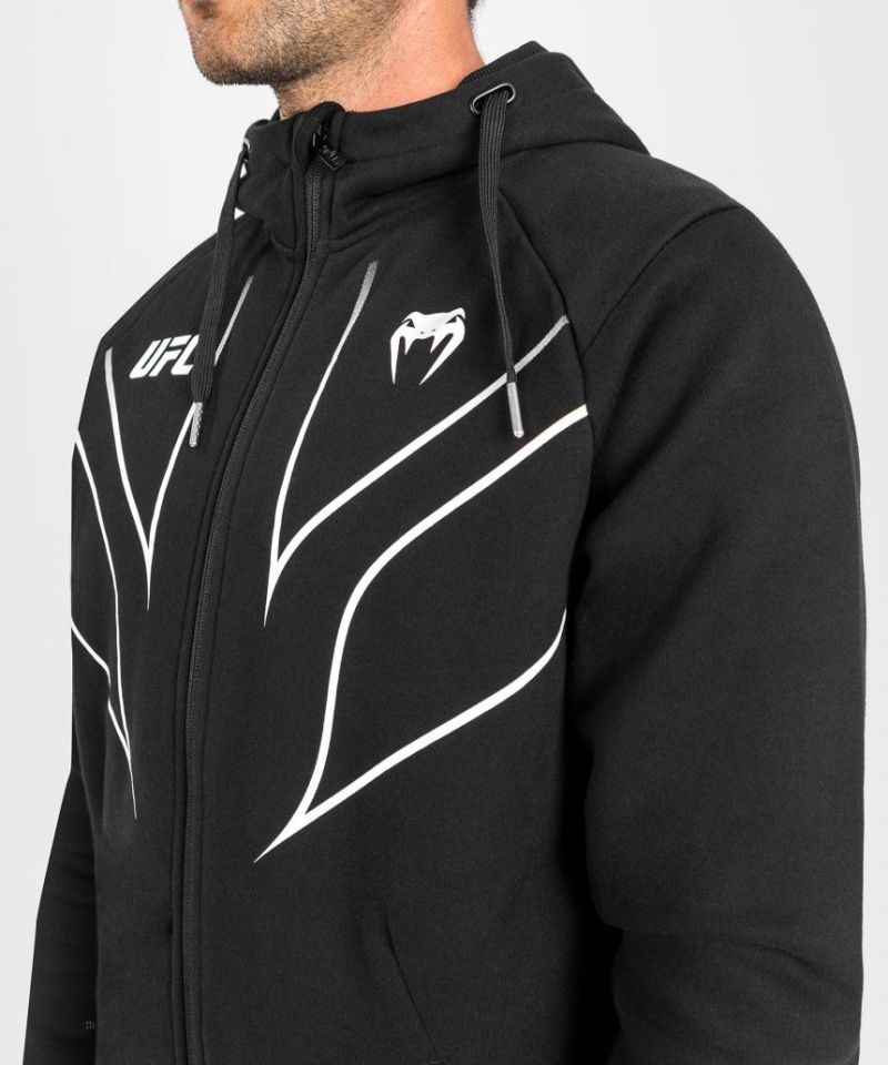 Sweat a Capuche Venum UFC Fight Night 2.0 Replica Full Zip Homme Noir  | BUC-9951793