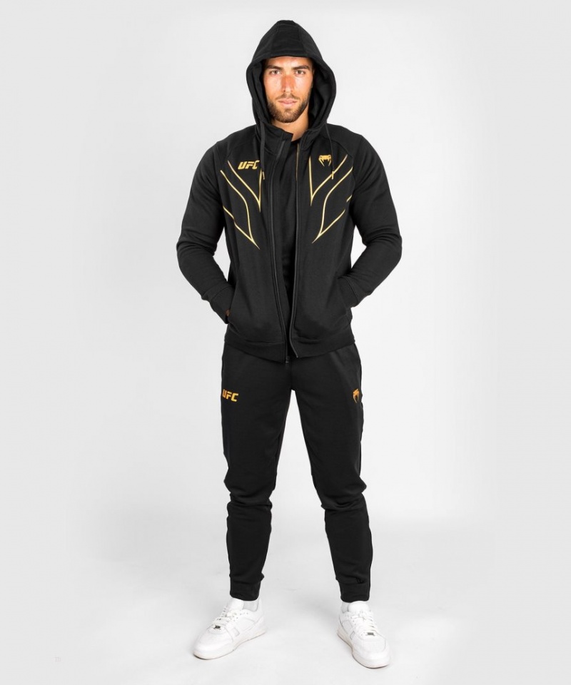 Sweat a Capuche Venum UFC Fight Night 2.0 Replica Full Zip Homme Noir  | SZT-4906050