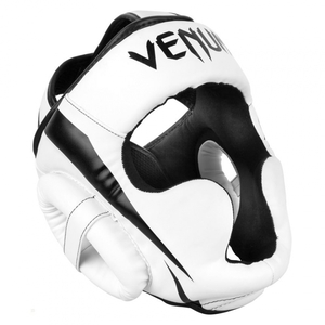 Casque De Boxe Venum Elite Blanche Noir  | OOK-0598475