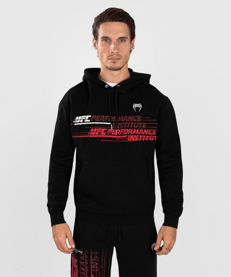 Sweat a Capuche Venum UFC Performance Institute 2.0 Homme Noir Rouge  | LIR-2477520