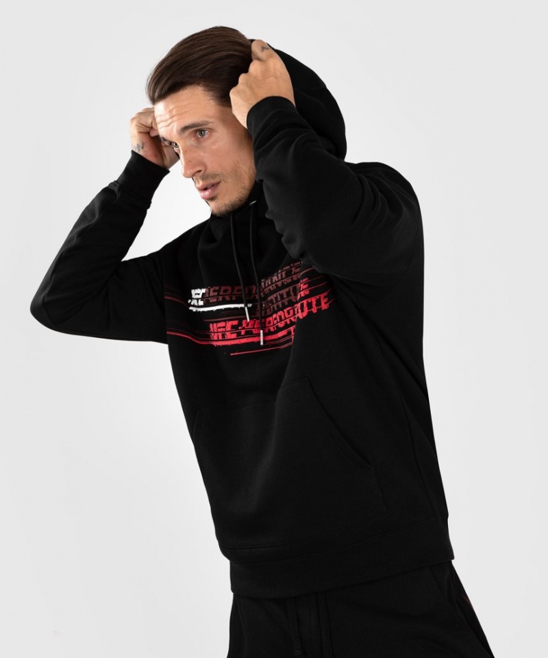 Sweat a Capuche Venum UFC Performance Institute 2.0 Homme Noir Rouge  | LIR-2477520