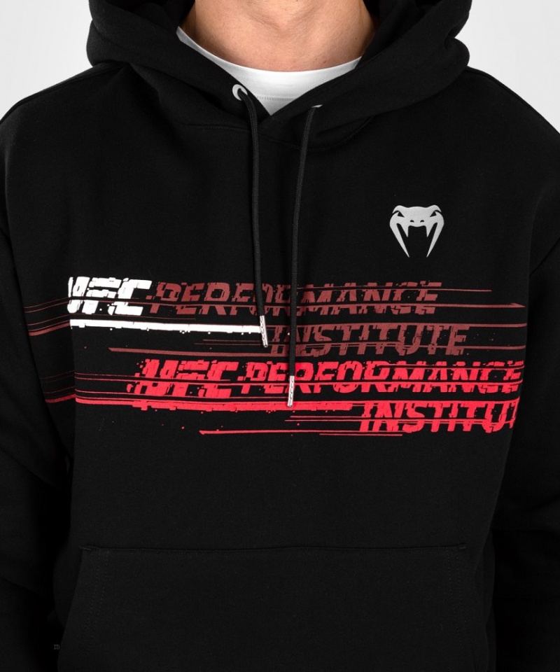 Sweat a Capuche Venum UFC Performance Institute 2.0 Homme Noir Rouge  | LIR-2477520