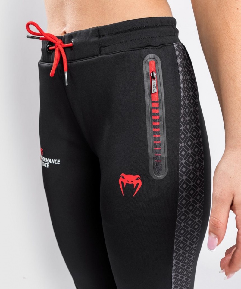 Pantalon Jogger Venum UFC Performance Institute Femme Noir Rouge  | HTS-6223402