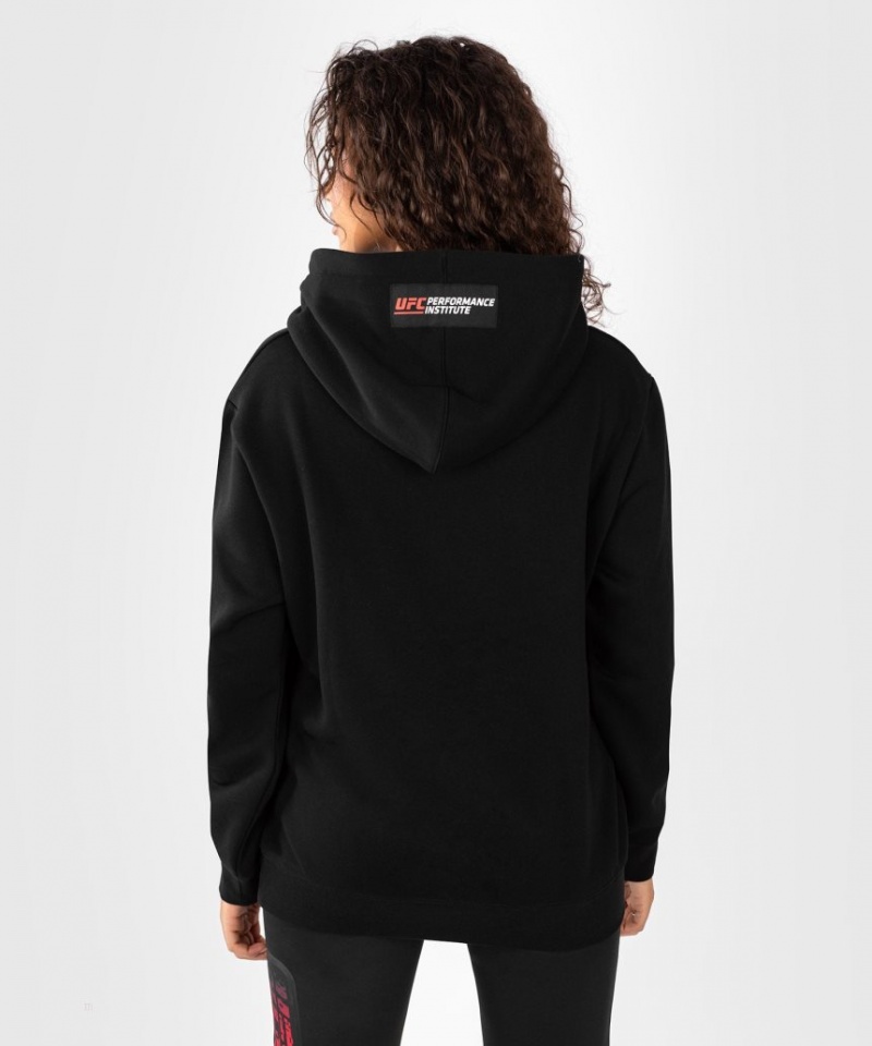 Sweat a Capuche Venum UFC Performance Institute 2.0 Femme Noir Rouge  | SBE-3892421