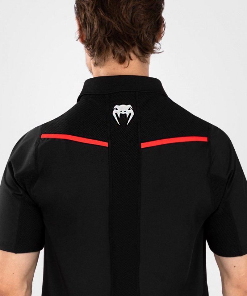 Polos Venum UFC Performance Institute 2.0 Homme Noir Rouge  | HJP-3737522