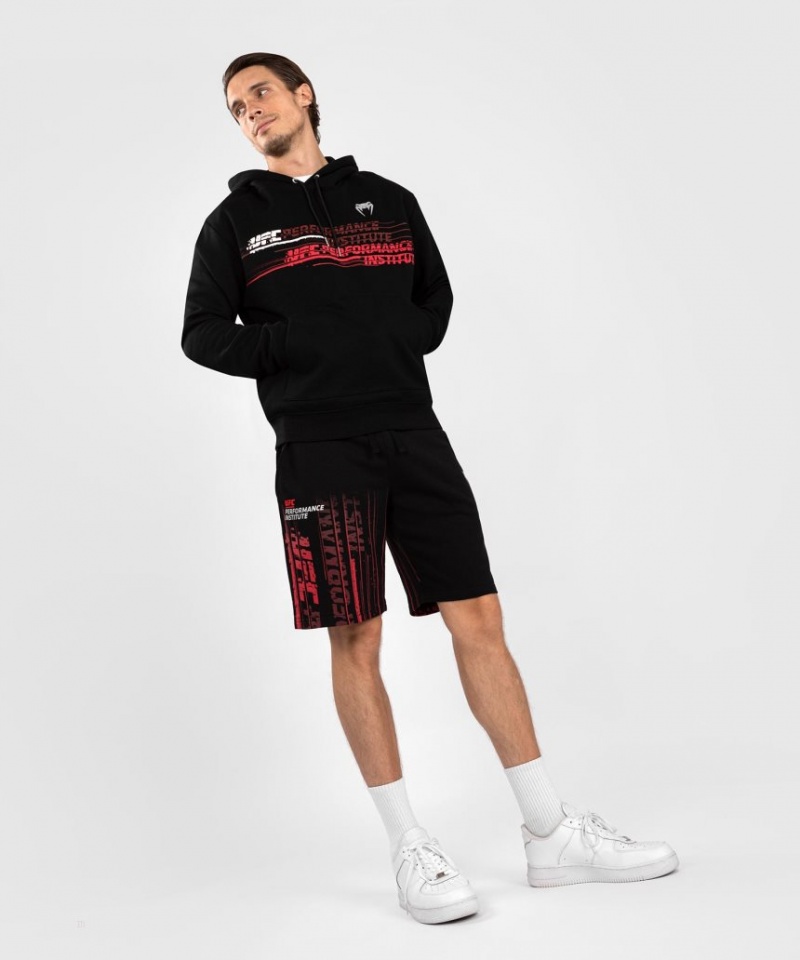 Sweat a Capuche Venum UFC Performance Institute 2.0 Homme Noir Rouge  | LIR-2477520