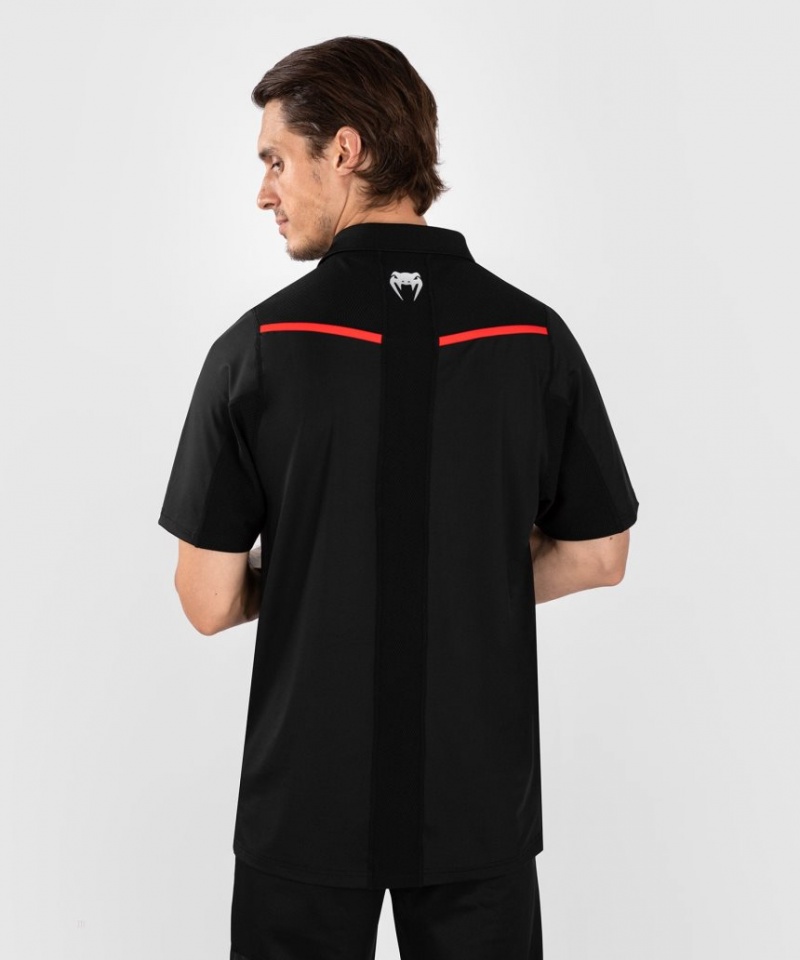 Polos Venum UFC Performance Institute 2.0 Homme Noir Rouge  | HJP-3737522