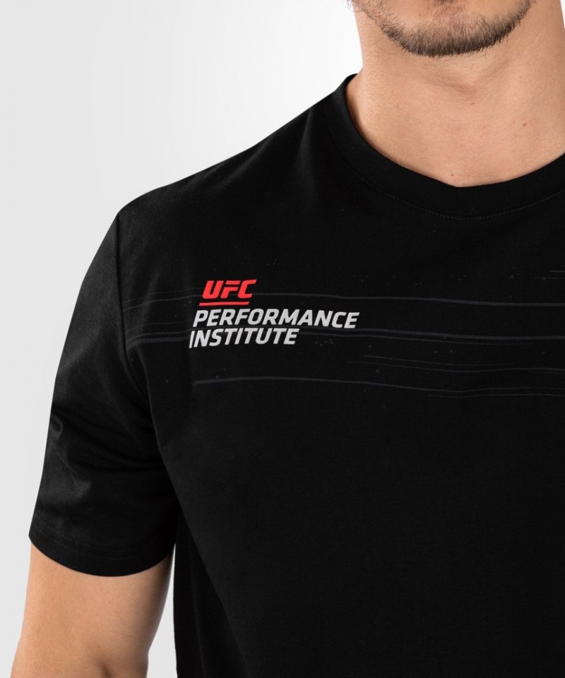 T Shirts Venum UFC Performance Institute 2.0 Homme Noir Rouge  | XAU-5533797