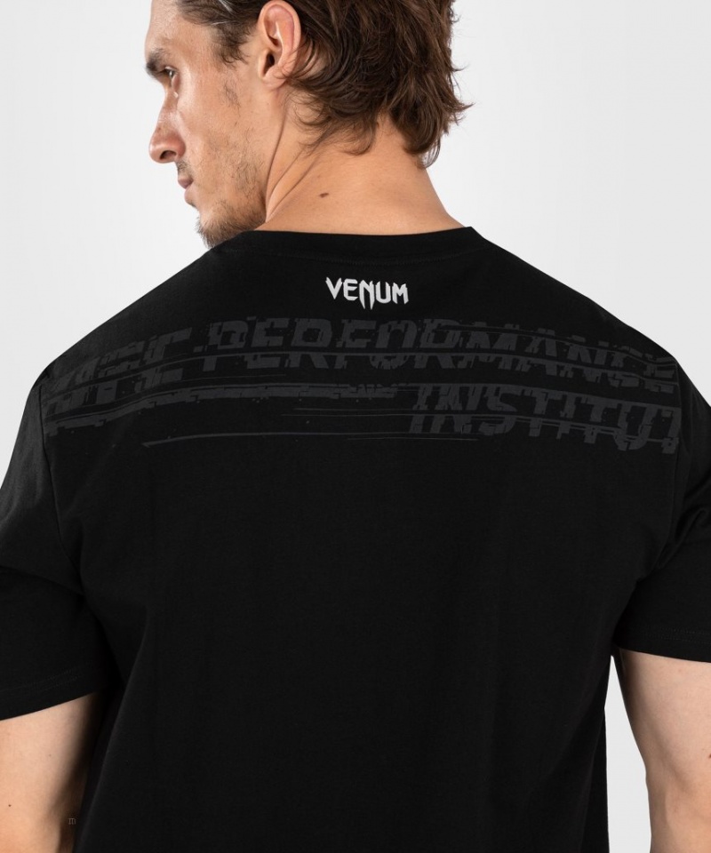 T Shirts Venum UFC Performance Institute 2.0 Homme Noir Rouge  | XAU-5533797