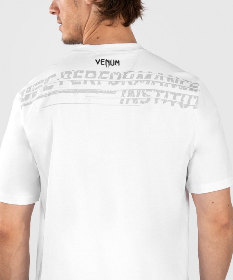 T Shirts Venum UFC Performance Institute 2.0 Homme Blanche  | MCZ-3057169