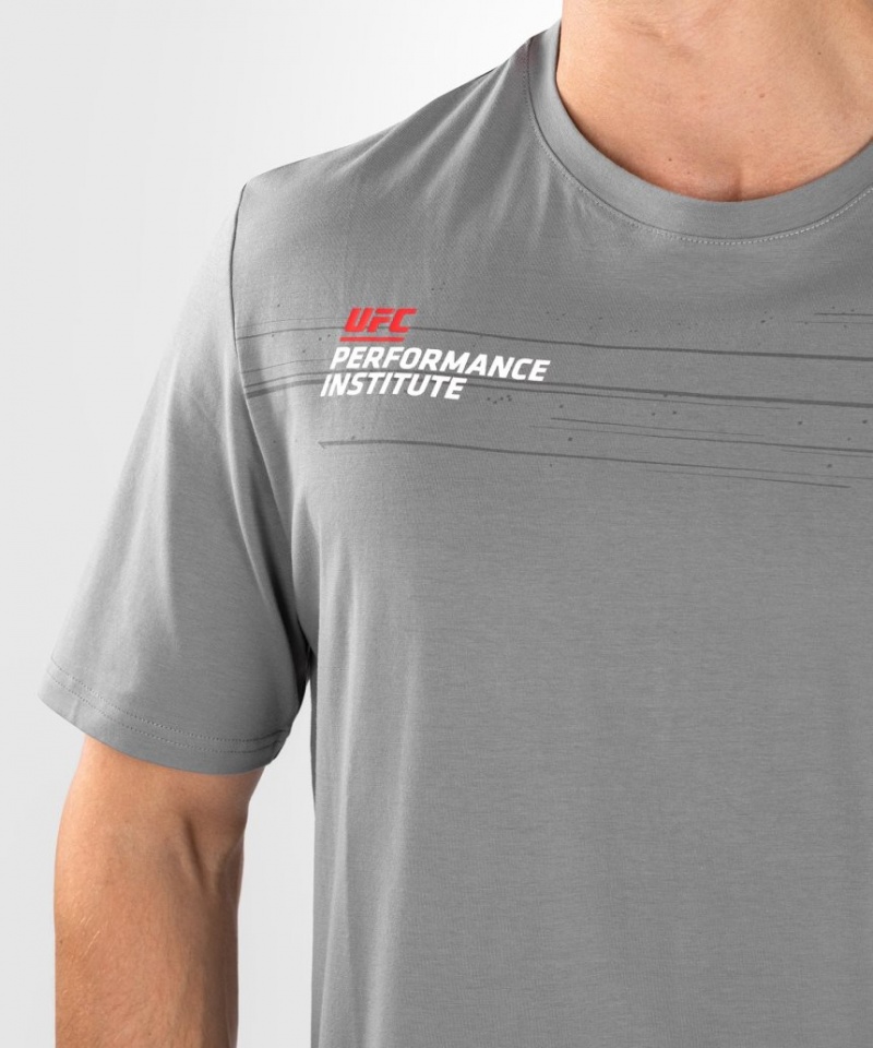 T Shirts Venum UFC Performance Institute 2.0 Homme Grise  | EGY-1025363