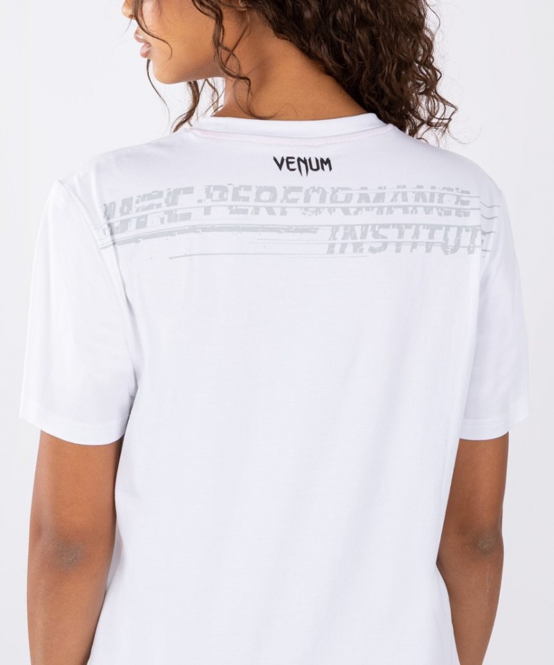 T Shirts Venum UFC Performance Institute 2.0 Femme Blanche  | TWB-5285599