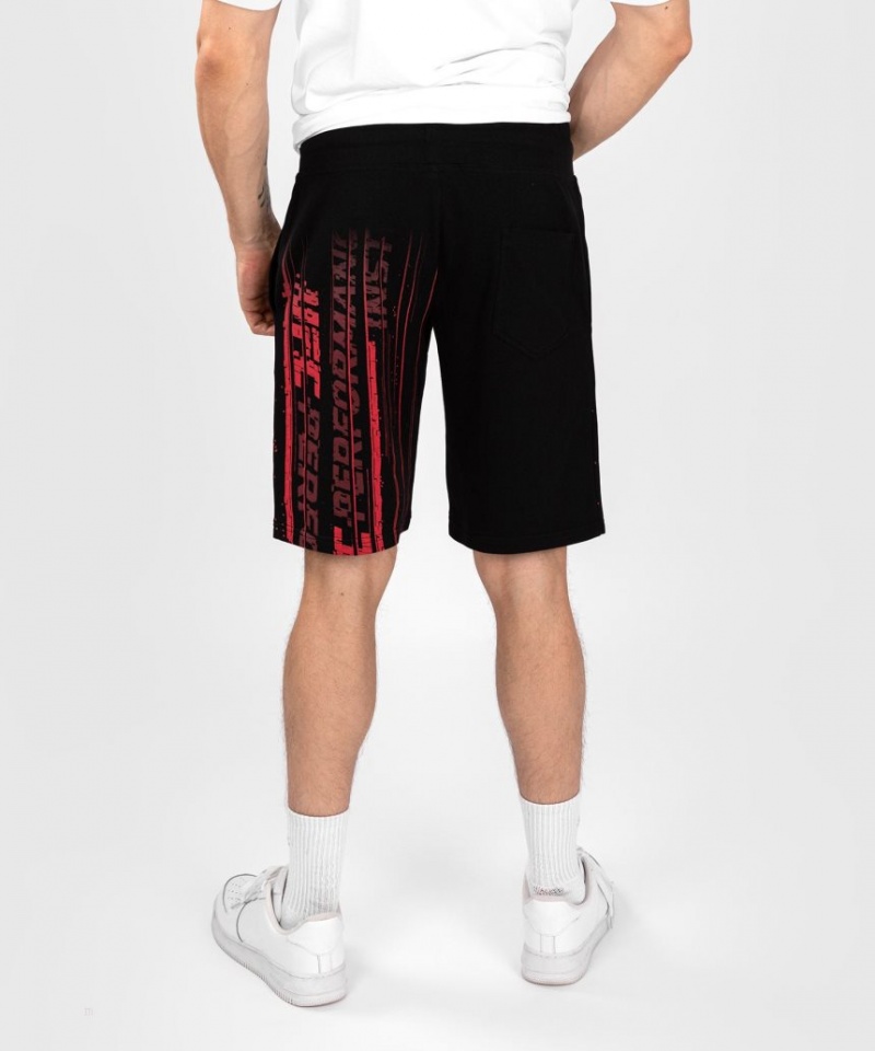 Short Venum UFC Performance Institute 2.0 Coton Homme Noir Rouge  | QUL-4679824