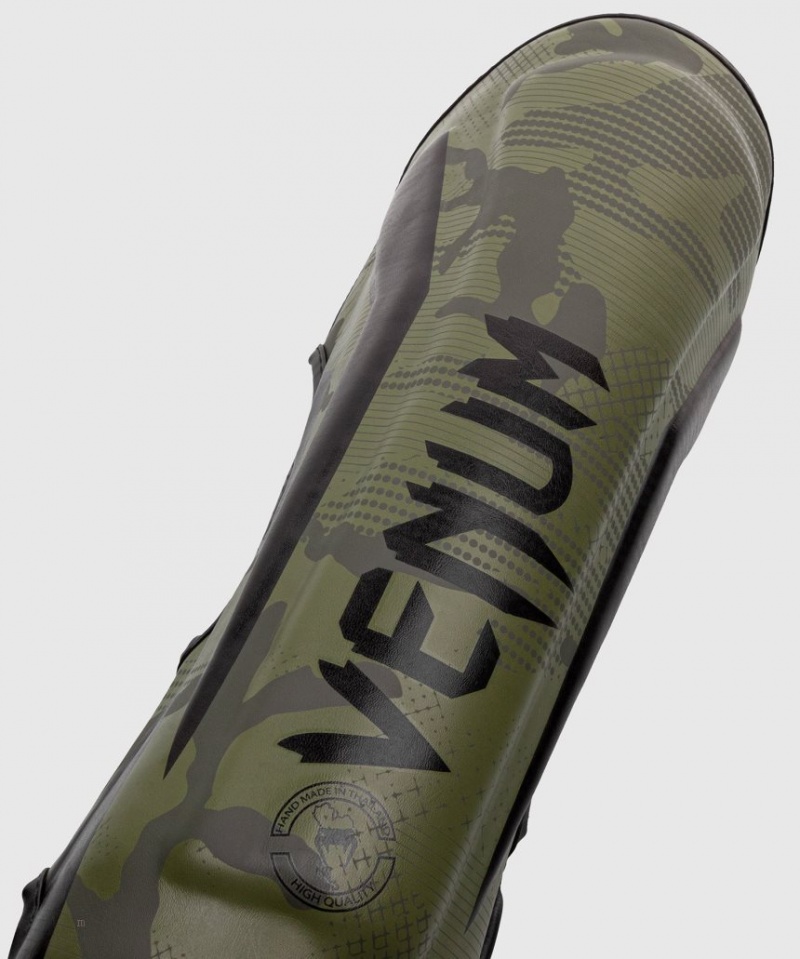 Protège Tibia Venum Elite Kaki Camouflage  | NYX-2532388