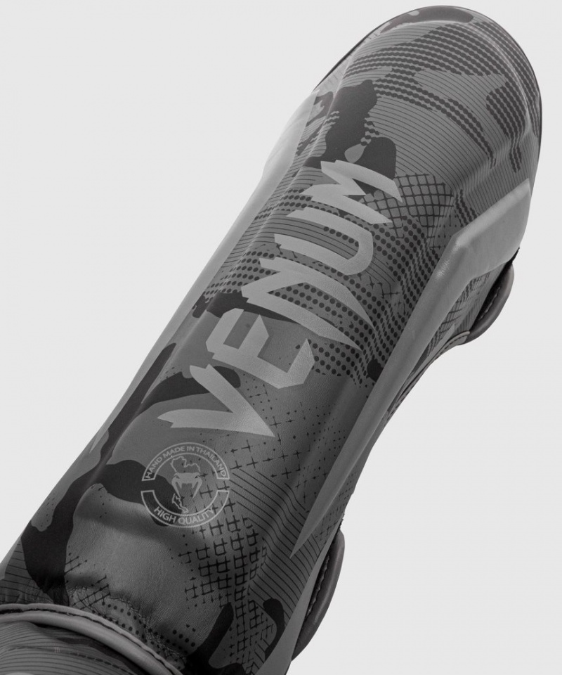 Protège Tibia Venum Elite Noir Camouflage Foncé  | FNO-4385885