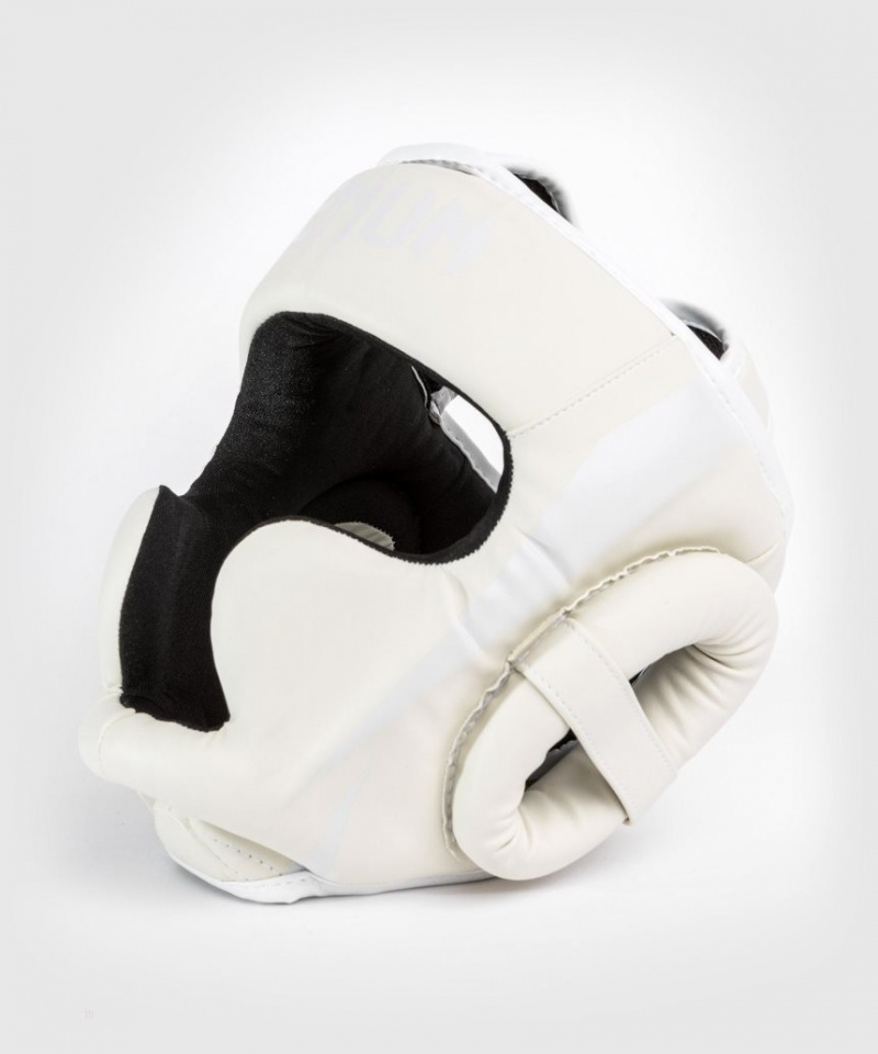 Casque De Boxe Venum Elite Blanche Blanche  | IJE-4133817