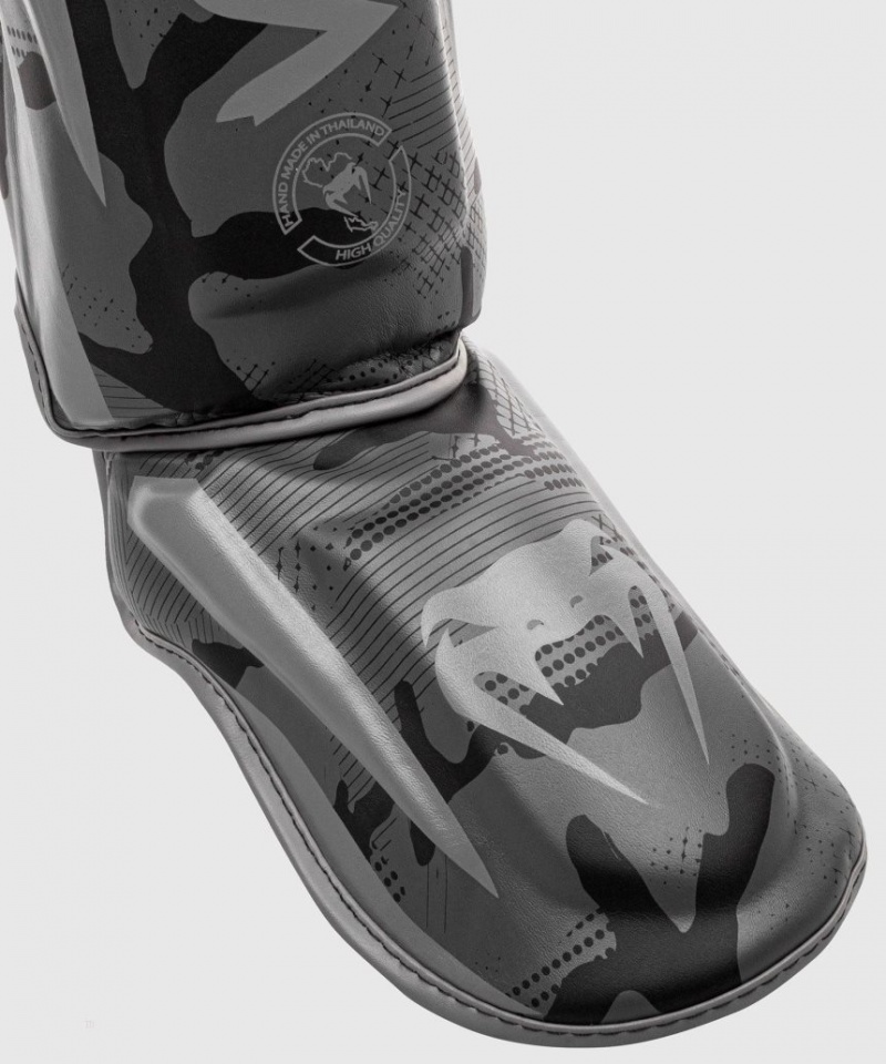 Protège Tibia Venum Elite Noir Camouflage Foncé  | FNO-4385885