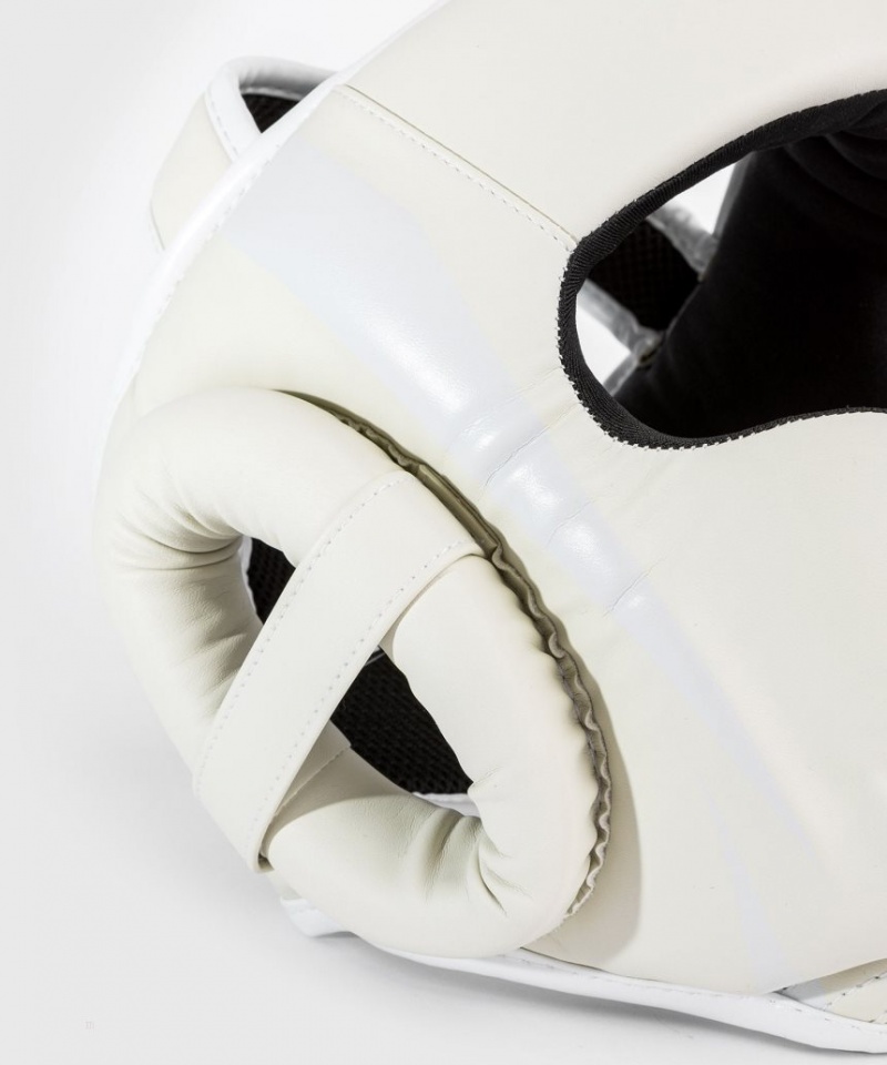 Casque De Boxe Venum Elite Blanche Blanche  | IJE-4133817