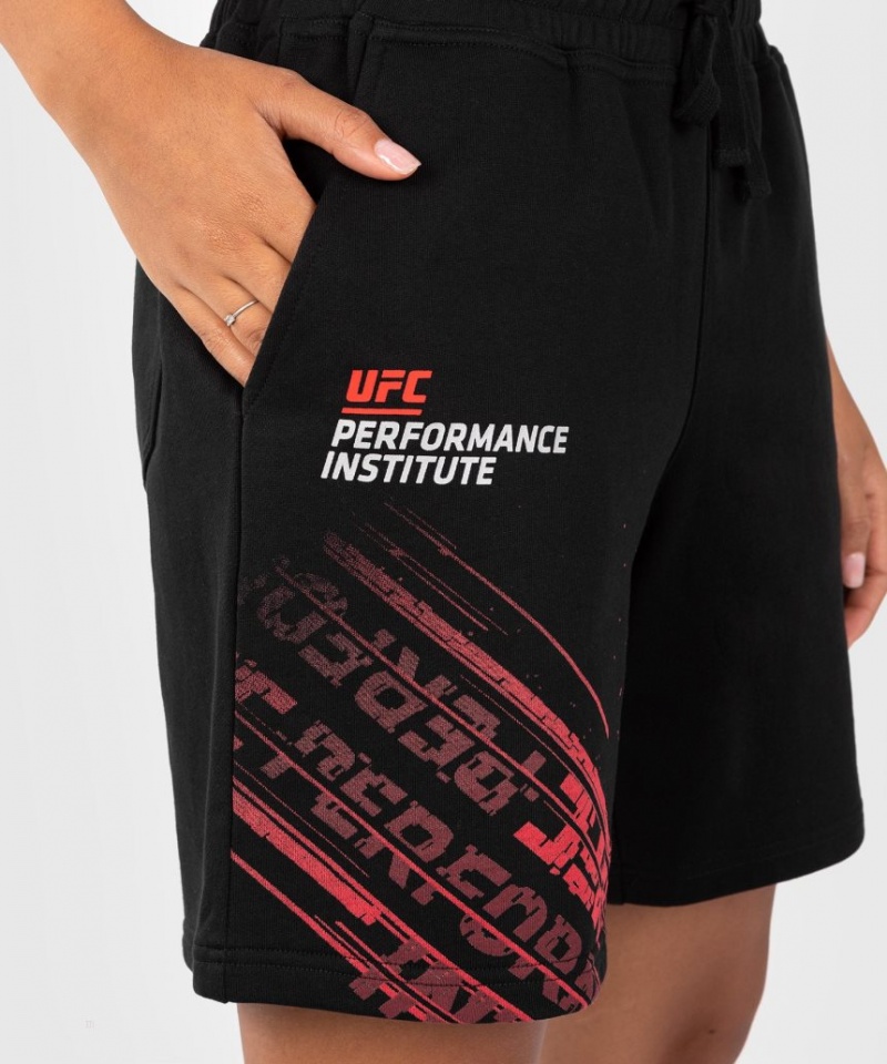 Short Venum UFC performance institute 2.0 Coton Femme Noir Rouge  | MCF-6885783