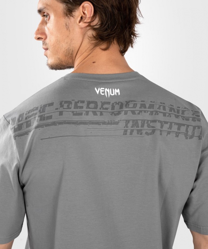 T Shirts Venum UFC Performance Institute 2.0 Homme Grise  | EGY-1025363