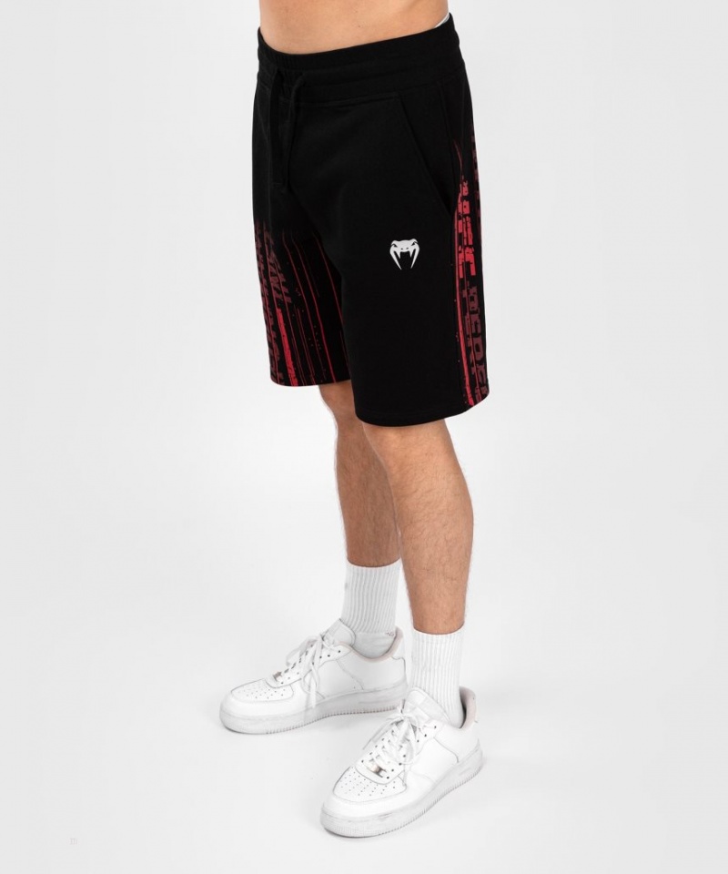 Short Venum UFC Performance Institute 2.0 Coton Homme Noir Rouge  | QUL-4679824