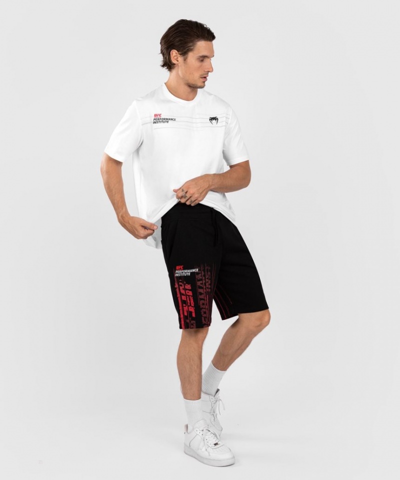 Short Venum UFC Performance Institute 2.0 Coton Homme Noir Rouge  | QUL-4679824