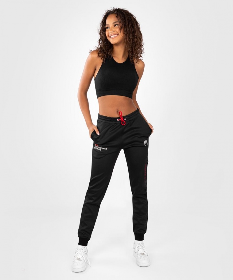 Pantalon Venum UFC Performance Institute 2.0 Jogging Femme Noir Rouge  | NXD-8400781