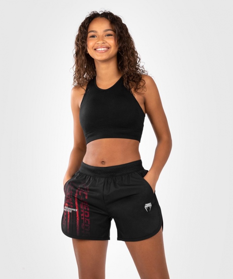 Short Venum UFC Performance Institute 2.0 Performance Femme Noir Rouge  | JNN-8405269