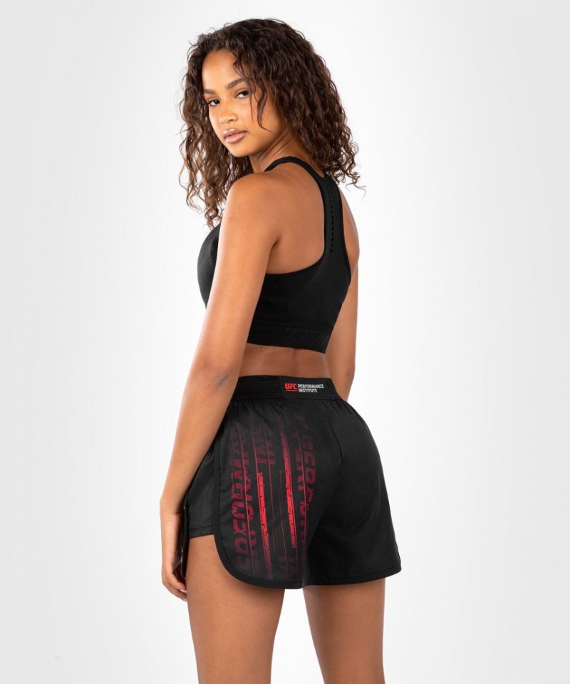 Short Venum UFC Performance Institute 2.0 Performance Femme Noir Rouge  | JNN-8405269