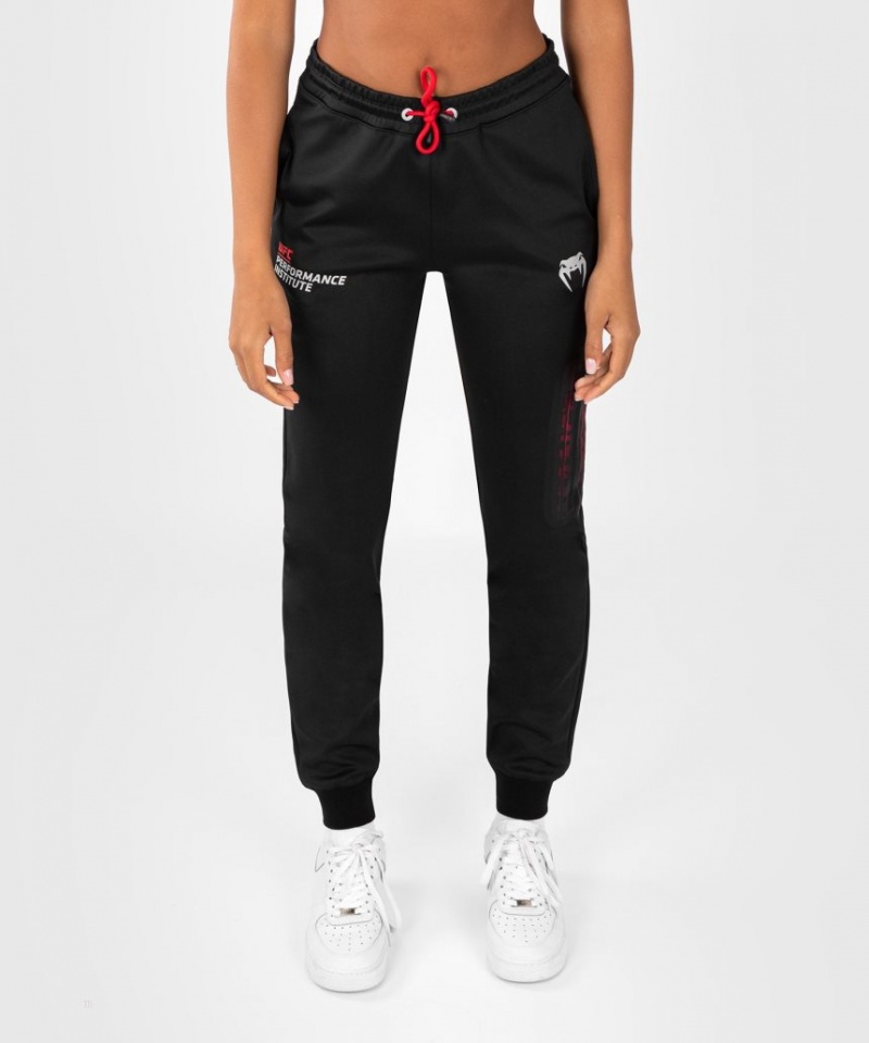 Pantalon Venum UFC Performance Institute 2.0 Jogging Femme Noir Rouge  | NXD-8400781