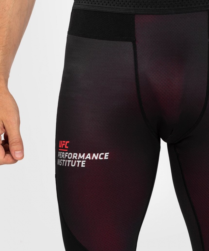 Collant Venum UFC Performance Institute 2.0 Performance Homme Noir Rouge  | HOT-0718964