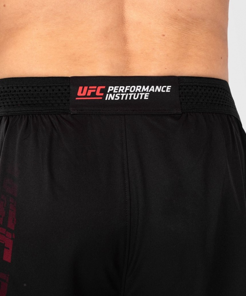 Short Venum UFC Performance Institute 2.0 Performance Homme Noir Rouge  | WBA-9766601