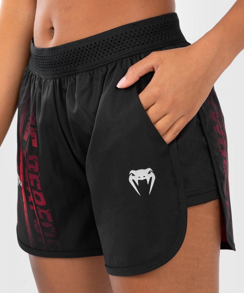 Short Venum UFC Performance Institute 2.0 Performance Femme Noir Rouge  | JNN-8405269