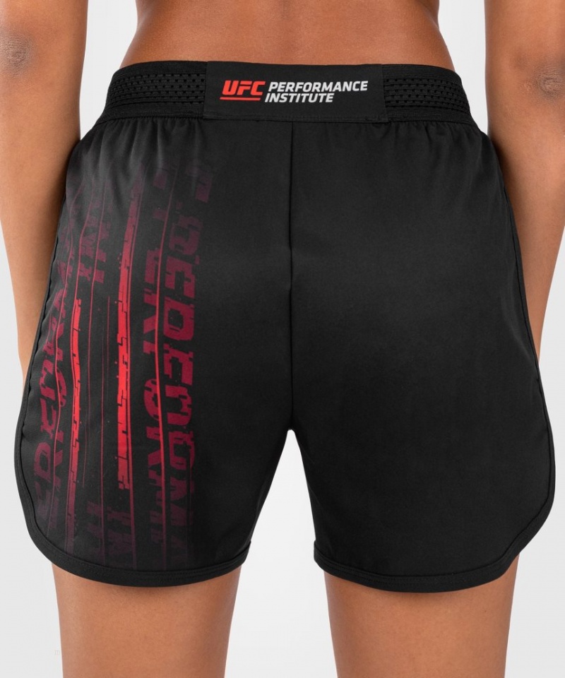 Short Venum UFC Performance Institute 2.0 Performance Femme Noir Rouge  | JNN-8405269