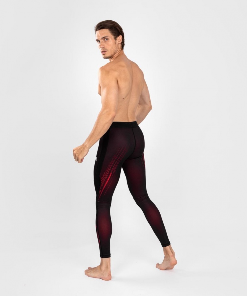 Collant Venum UFC Performance Institute 2.0 Performance Homme Noir Rouge  | HOT-0718964