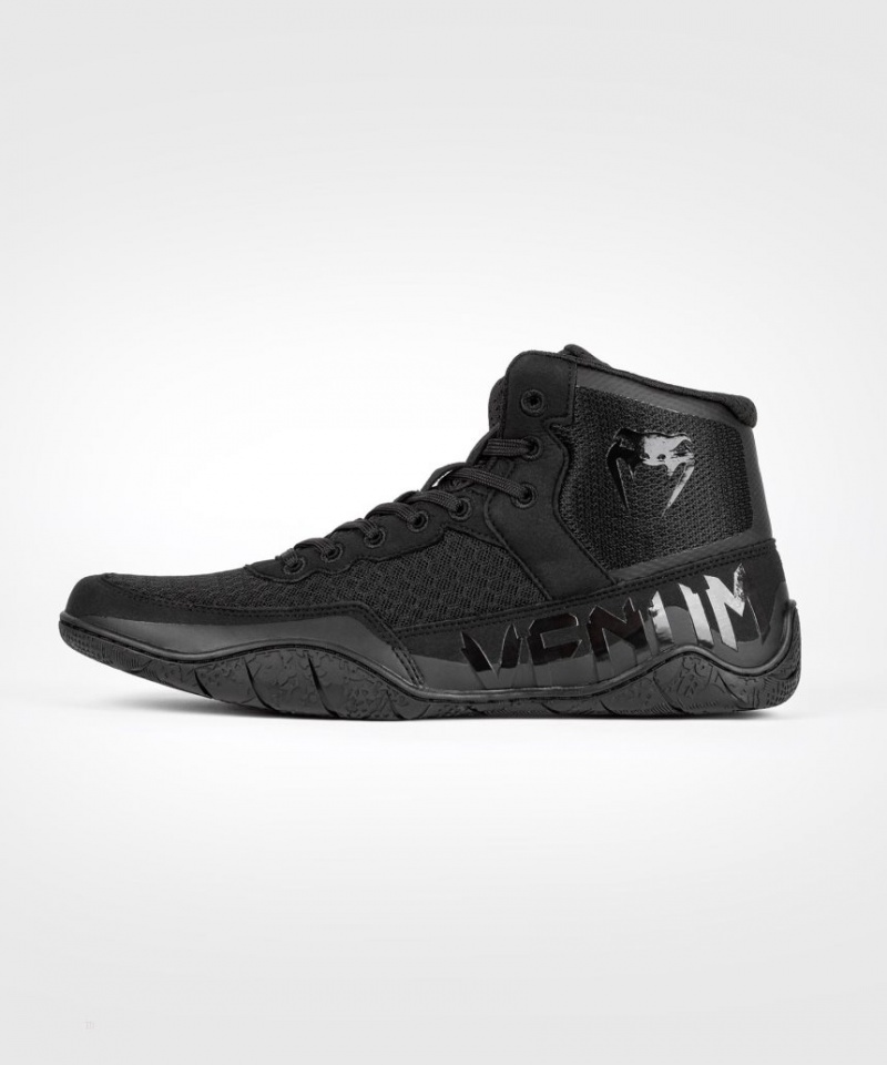 Chaussures De Lutte Venum Elite Homme Noir  | KZN-8038093