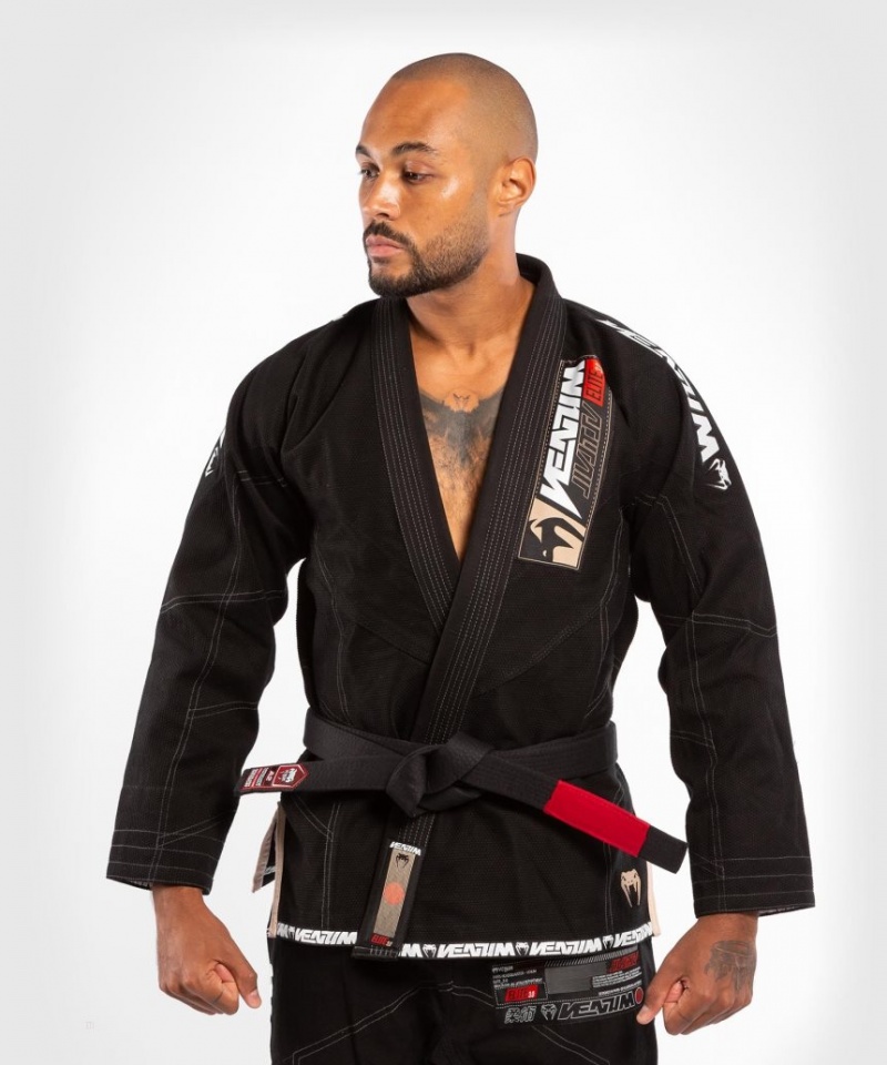 BJJ Gi Venum Elite 3.0 Noir  | VVF-3160385