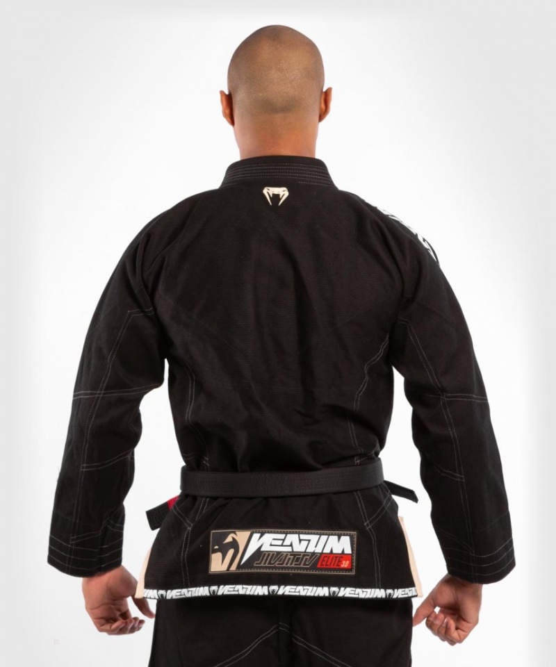 BJJ Gi Venum Elite 3.0 Noir  | VVF-3160385