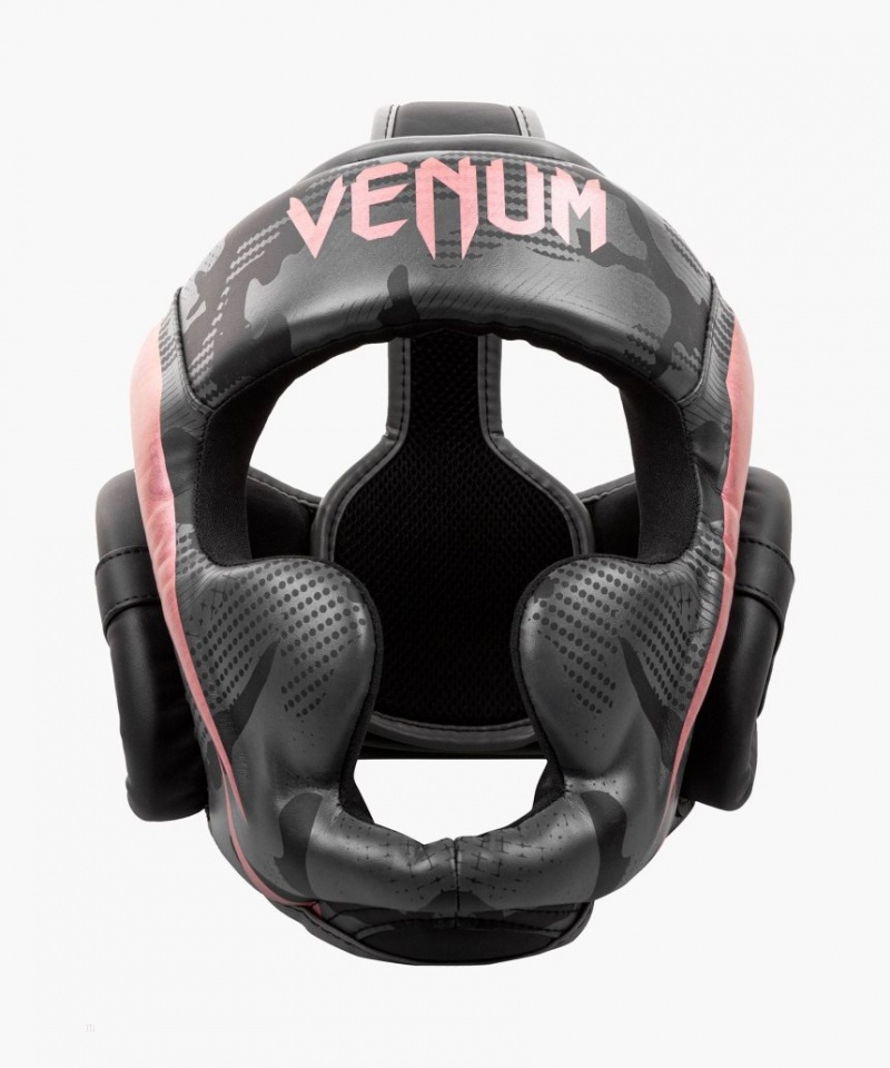 Casque De Boxe Venum Elite Boxing Noir Rose Doré  | XPE-6892921