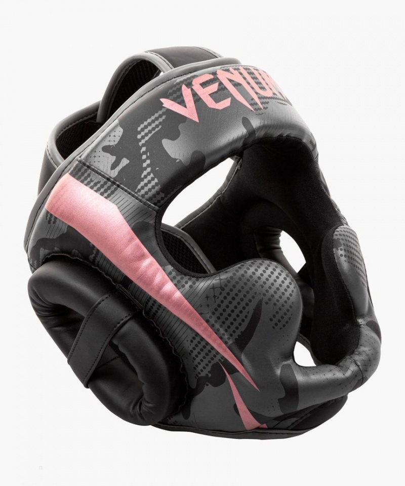 Casque De Boxe Venum Elite Boxing Noir Rose Doré  | XPE-6892921