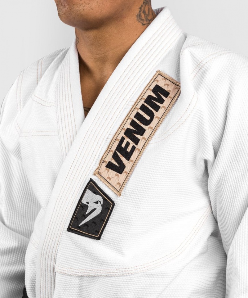 BJJ Gi Venum Elite 4.0 Brazilian Jiu Jitsu Gi Blanche  | VLA-1894659