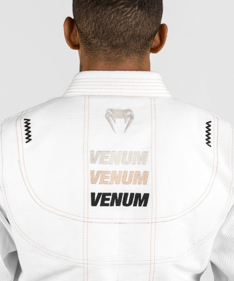 BJJ Gi Venum Elite 4.0 Brazilian Jiu Jitsu Gi Blanche  | VLA-1894659