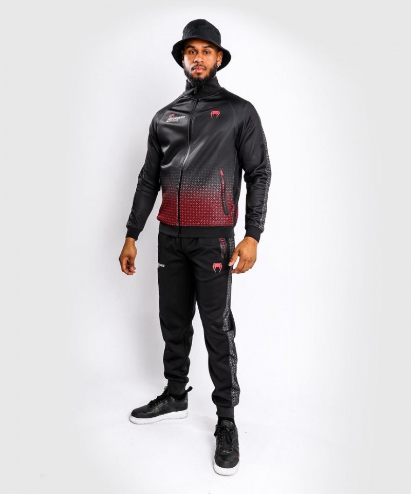 Veste Venum UFC Performance Institute Piste Homme Noir Rouge  | DJK-2974405