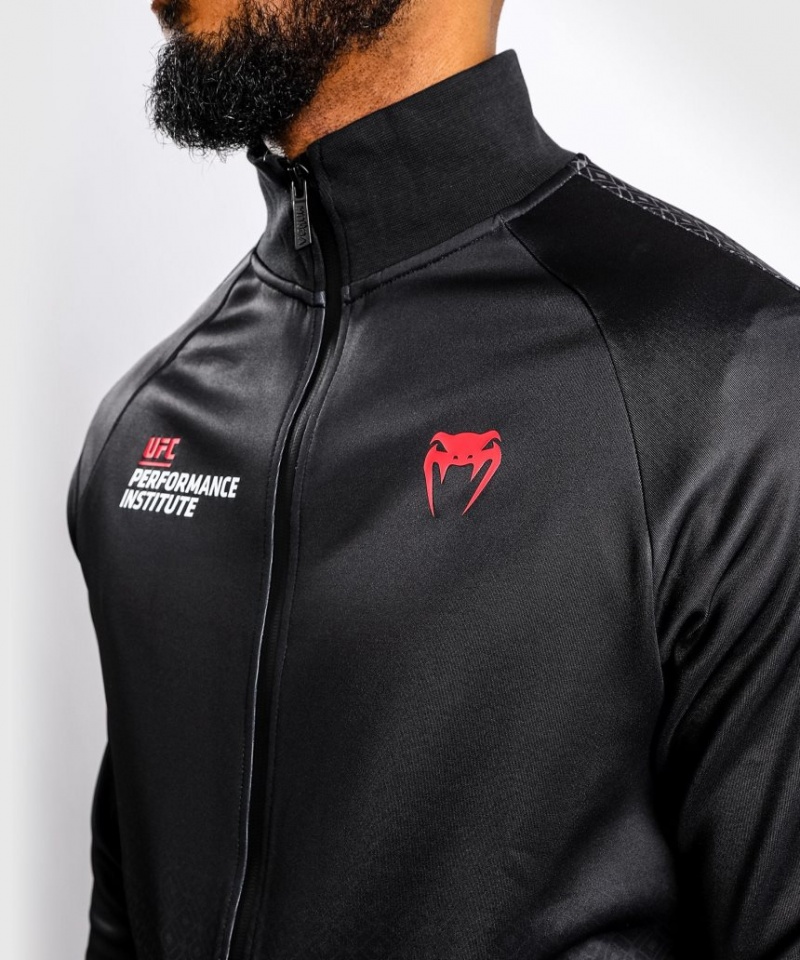 Veste Venum UFC Performance Institute Piste Homme Noir Rouge  | DJK-2974405