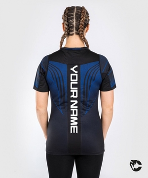 Maillot Venum UFC Personalized Authentic Fight Night 2.0 Kit by Walkout Femme Bleu Noir  | KGO-6845285