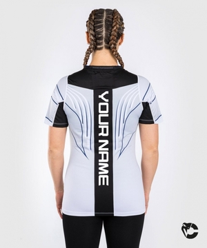 Maillot Venum UFC Personalized Authentic Fight Night 2.0 Kit by Walkout Femme Blanche Bleu Noir  | XLT-3449310