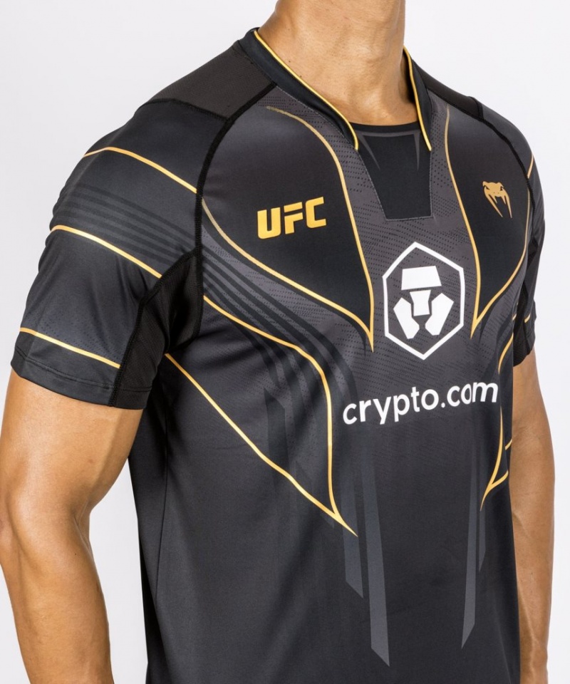 Maillot Venum UFC Personalized Authentic Fight Night 2.0 Walkout Homme Noir  | ZHV-7526172