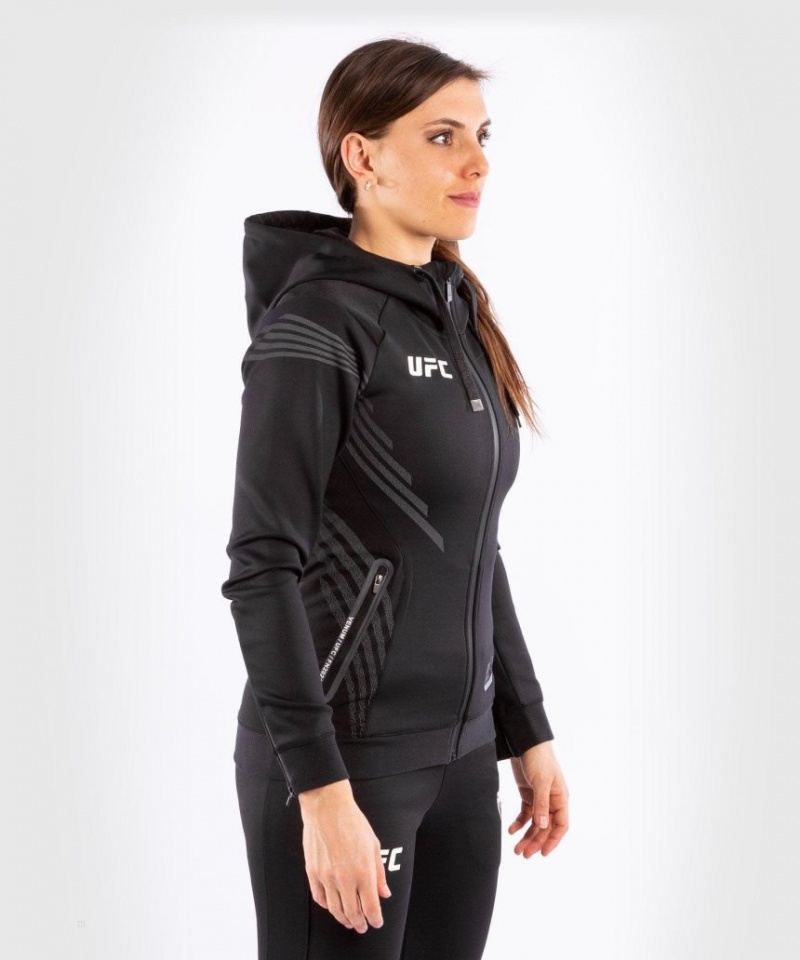 Sweat a Capuche Venum UFC Personalized Authentic Fight Night Walkout Femme Noir  | BLU-5057562