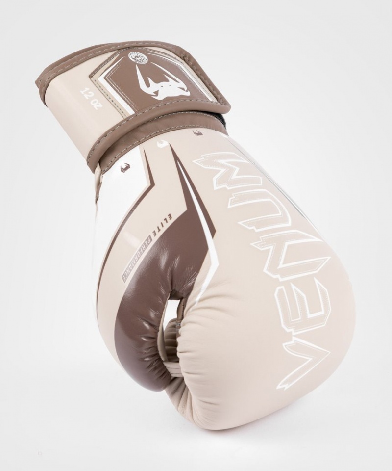 Gants De Boxe Venum Elite Evo Marron  | ZSQ-2566883