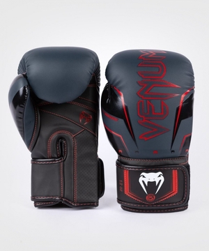 Gants De Boxe Venum Elite Evo Bleu Marine Noir Rouge  | JIZ-2865141